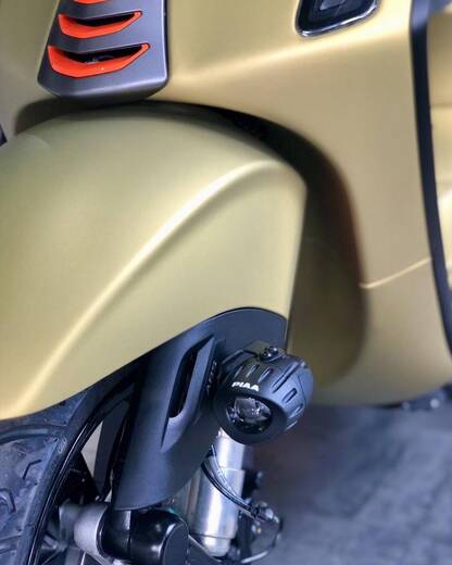VESPA × 220R PIAA 輔助燈實裝案例 C080